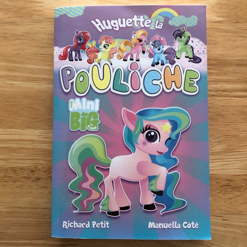 French Children’s Book  – Huguette La Pouliche by Richard Petit
